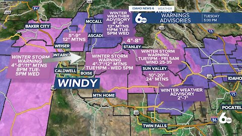 Scott Dorval's Idaho News 6 Forecast - Tuesday 1/26/21