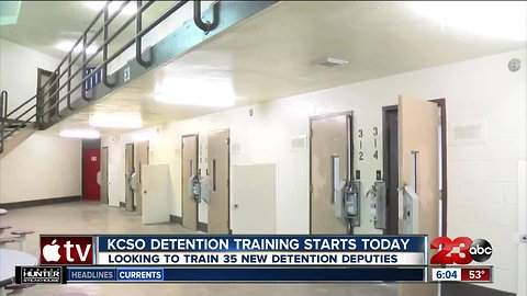 KCSO detention deputy training academy begins