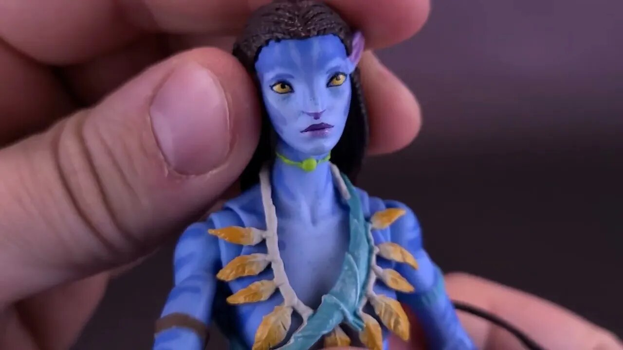 McFarlane Toys Avatar The Way of Water Neytiri 7 Inch Figure @TheReviewSpot