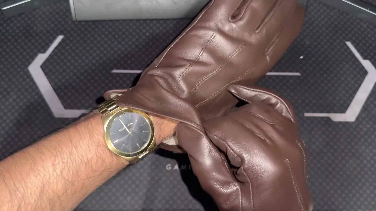 Alepo Brown Leather Gloves (Unboxing)