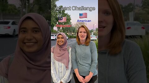 Malaysia vs America Accent Challenge