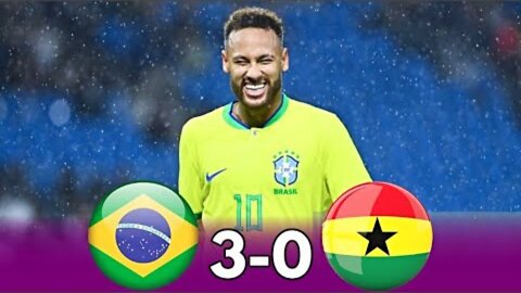 Brazil vs Ghana 3-0 Goals & Highlights 2022