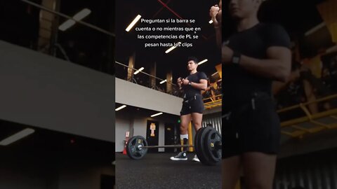 Preguntan si la Barra se Cuenta Mientras que en las Competencias de Powerlifting Hacen Esto 🤌