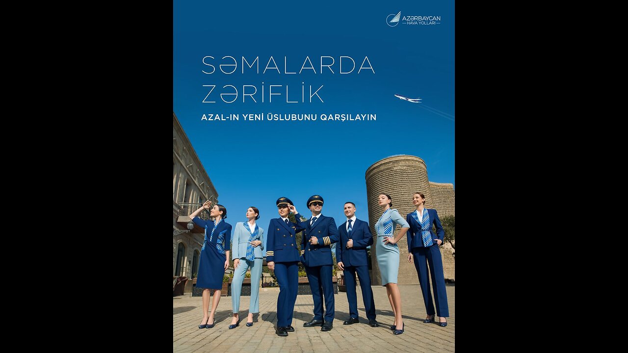 Azerbaijan Airlines apresenta novos uniformes,Azerbaijan Airlines show new uniforms