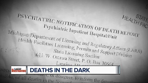 When patients died after release from Detroit psych hospital, state officials didn’t investigate