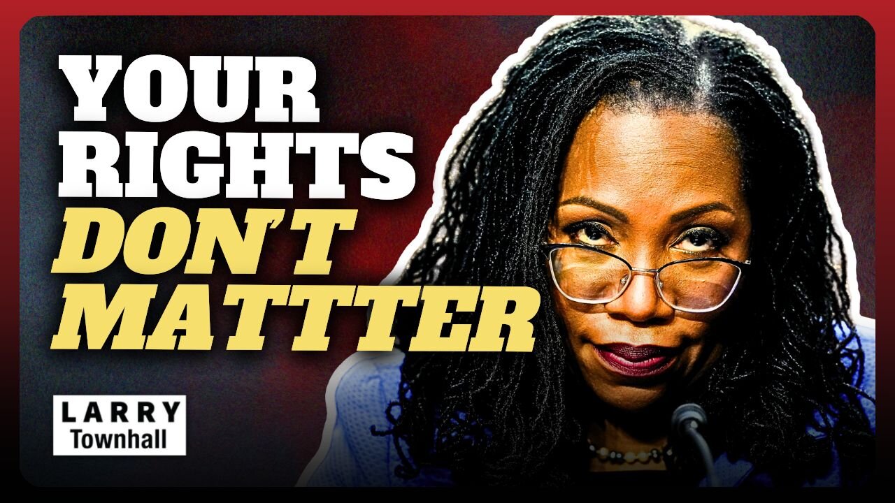 Ketanji Brown Jackson PUTS FREE SPEECH on the EXECUTIONER'S BLOCK