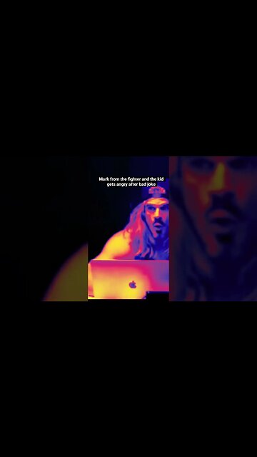 ark from the fighter and the kid gets angry after bad joke #tfatk #bgl #brendanschaub
