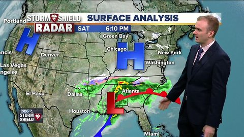 Gino Recchia NBC26 Storm Shield Weather Forecast