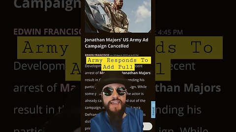 After CANCELLING Jonathon Majors AD US Army Issues Statement | Kang, Creed 3 Actor #mcu #shorts