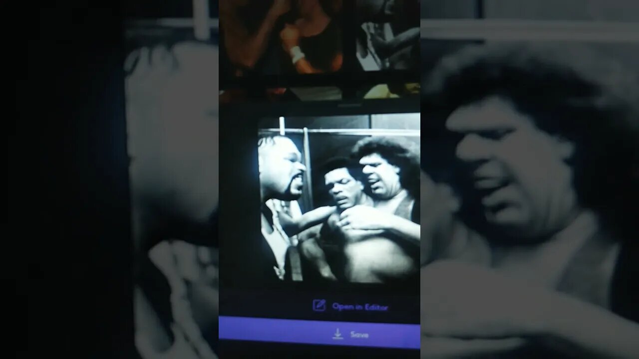 Andre the Giant Slapping the Living Crap out of Will Smith (an AI Wildcard adventure)
