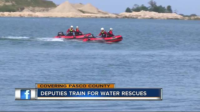 Deputies train for water rescues