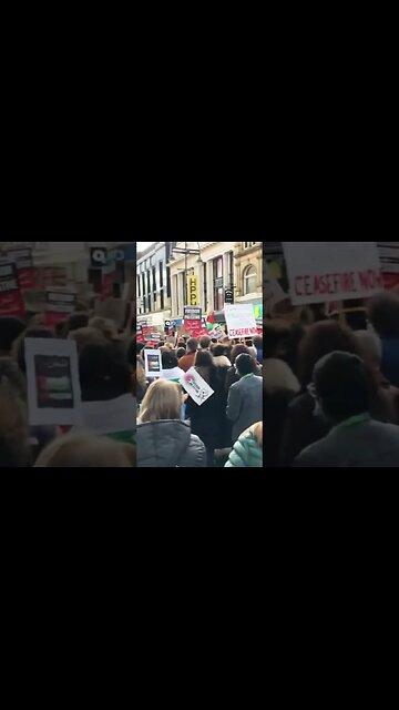 Leeds Pro-Palestinian protest (Nov 11th 2023) #leeds #protest