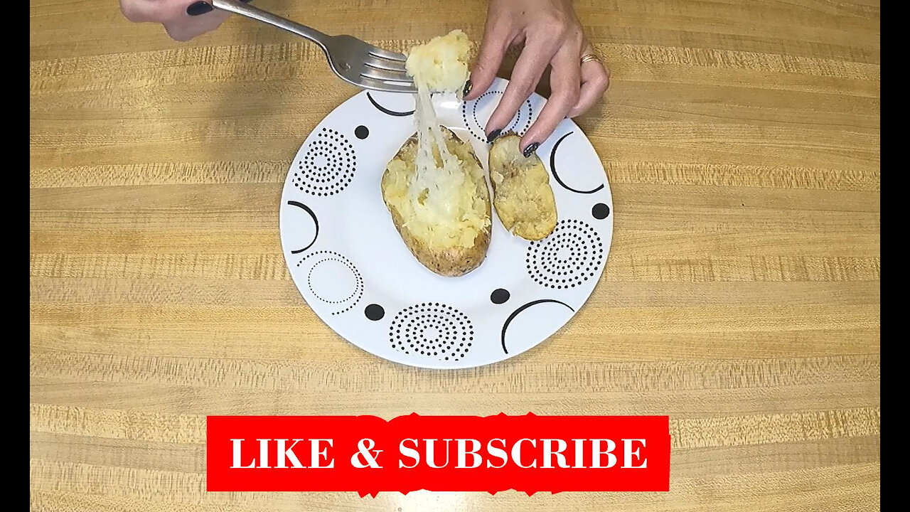 Oven Baked Stuffed Potatoes with Cheese Recipe Quick, Healthy and Easy