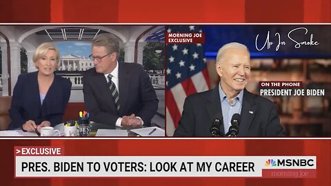 What happened to Joe Biden on Morning Joe, did he have a stroke?