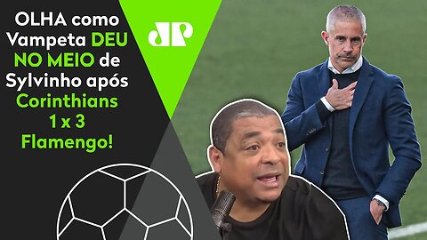 "Ele TÁ LOUCO! E eu falo isso NA FRENTE DELE!" Vampeta DETONA Sylvinho após Corinthians x Flamengo!