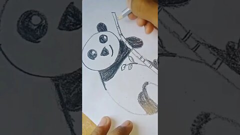 panda drawing