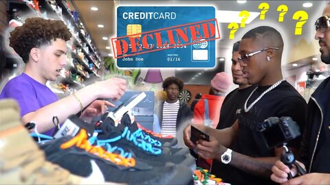 CARD DECLINED PRANK!!!!