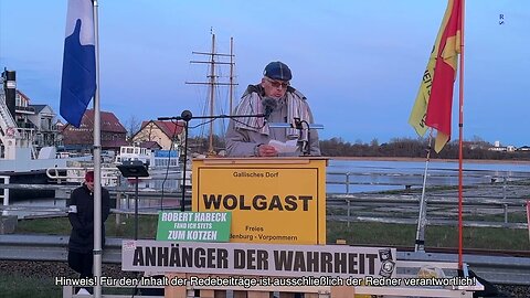 Wolgast - Handtuch Heiko macht sich Luft und Info von Stefan 04-04-2023