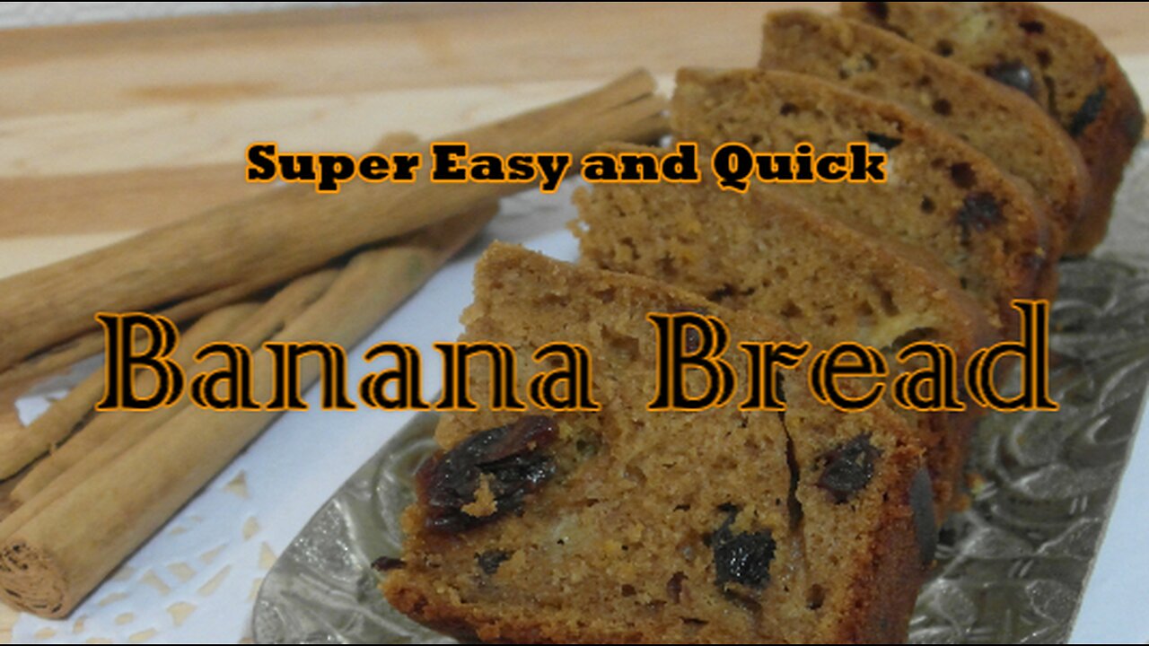 Super Easy and Quick Banana Bread, Desert