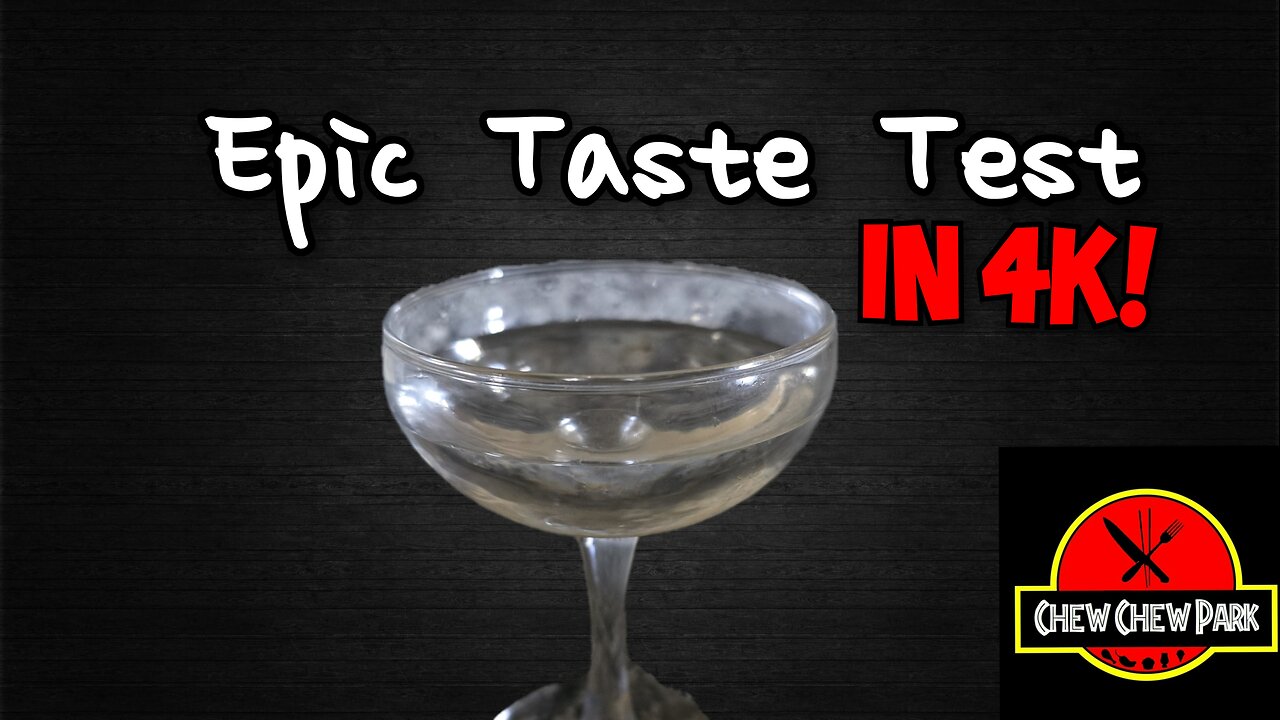 Epic Taste Test (in 4k!)