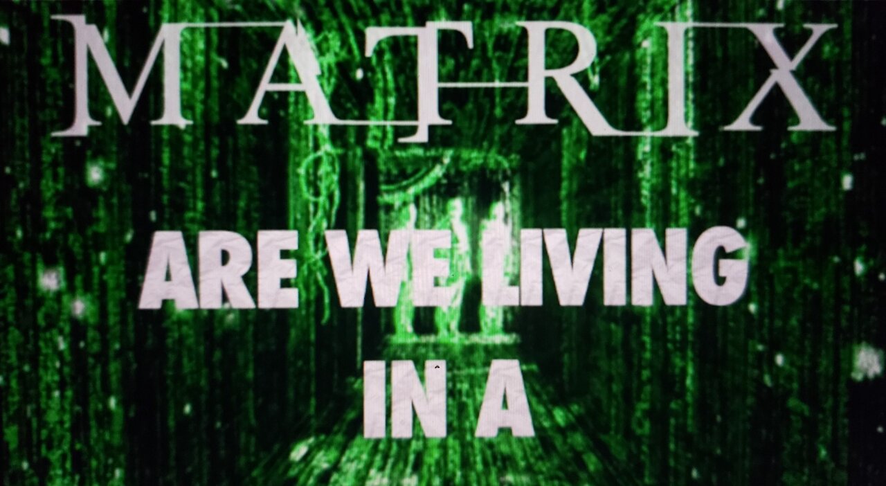 Are we living in a Matrix ?