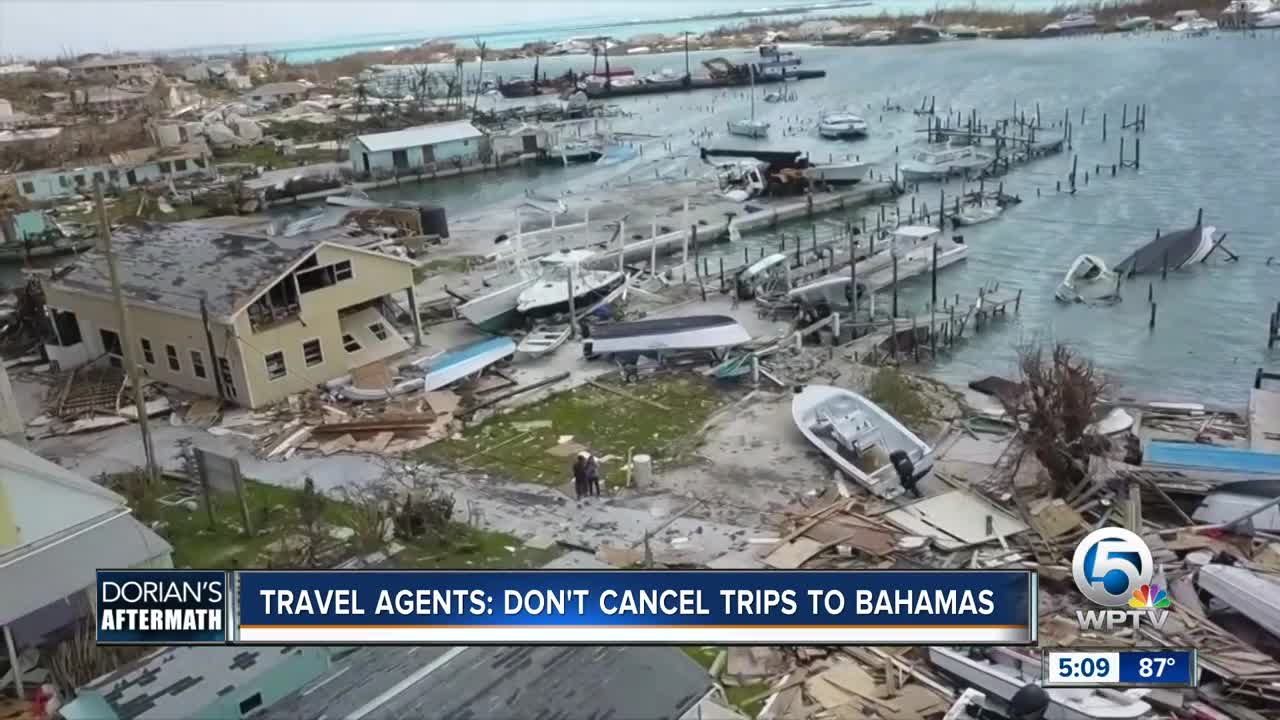 Travel agents: Don't cancel your trip to the Bahamas