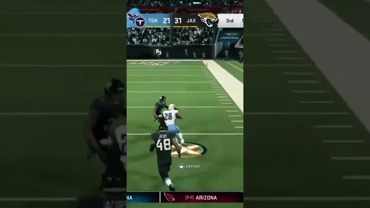 CHRIS JOHNSON HUMAN JOYSTICK IN MADDEN #drw15 #madden23 #CJ2K