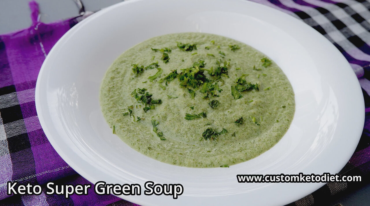 Keto Super Green Soup