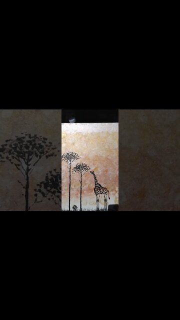 Sunrise in Africa. My latest painting