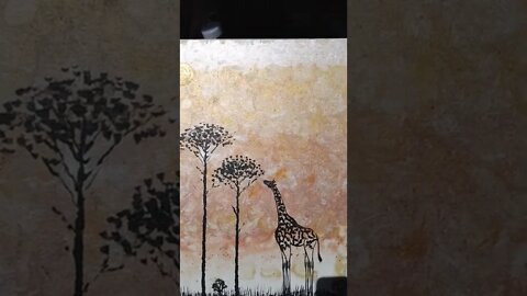 Sunrise in Africa. My latest painting