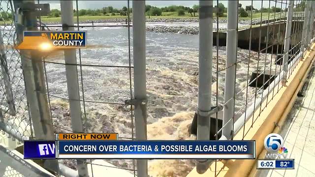 Concern over bacteria and possible algae blooms