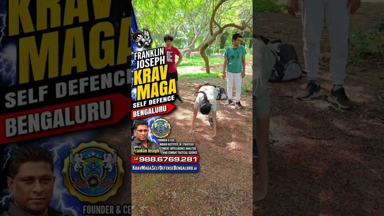Franklin Joseph Krav Maga Self Defence 143 #Shorts #Bengaluru #FranklinJoseph #KravMaga #SelfDefense