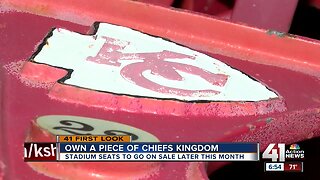 Own a piece of Chiefs history: Company expects to list old seats from Arrowhead for sale this month