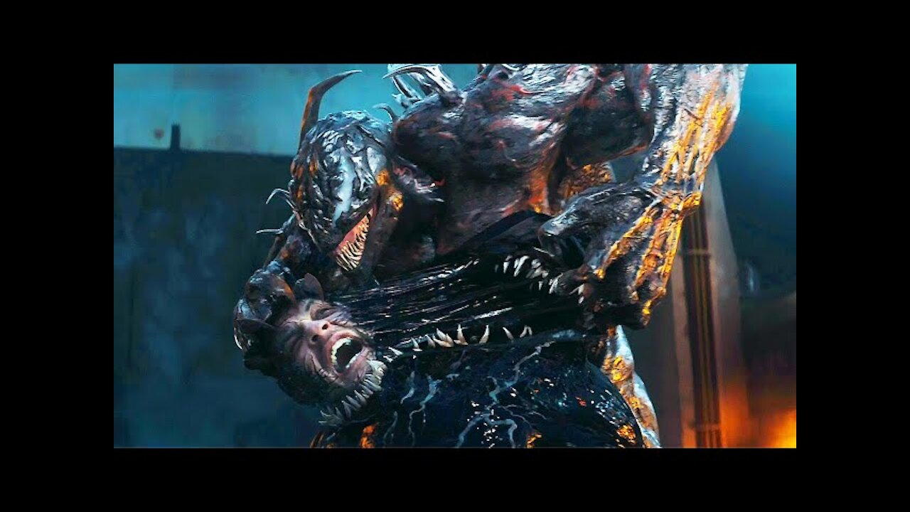 Venom vs Riot - Final Battle scene Venom(2018) Movie clip HD