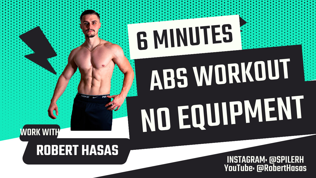 6 MIN ABS WORKOUT # HOME BODYWEIGHT EXERCISES # NO EQUIPMENT NEEDED! [KILL YOUR ABS]