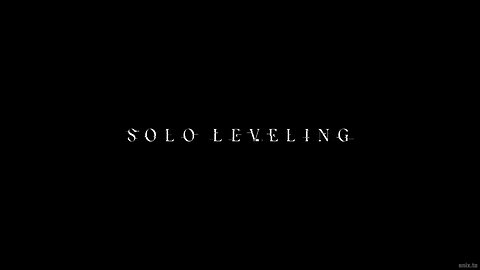 SOLO LEVELING | Episode 1 " I'm used to it"