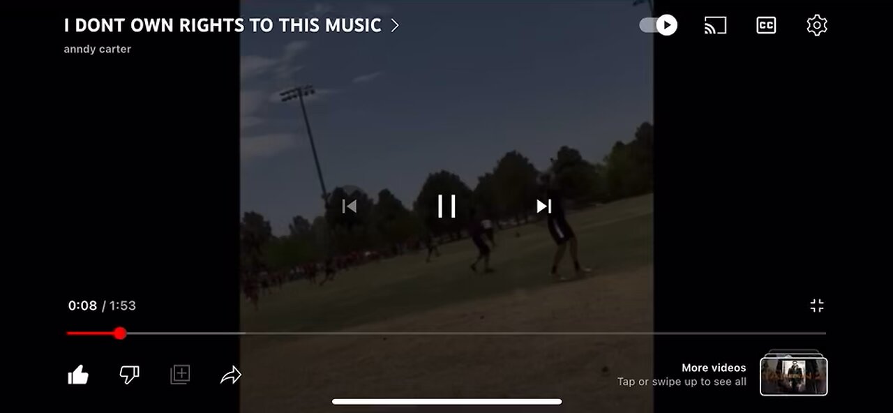 flag football carter #6