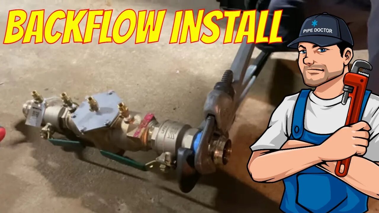 Overnight After Hours Plumbing Installation Watts 007 Backflow Device RPZ