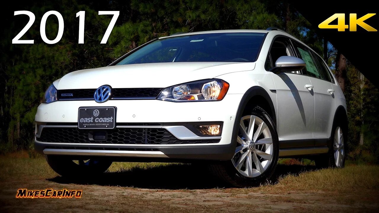 2017 Volkswagen Golf Alltrack - Ultimate In-Depth Look in 4K