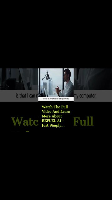 REFUEL AI Done For You AI Traffic And Commission App Work From Home #shorts