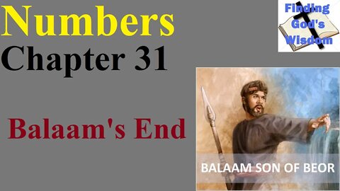 Numbers - Chapter 31 - Balaam's End