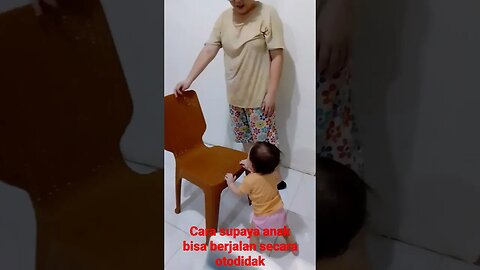 Ajarin anak cara berjalan #shorts