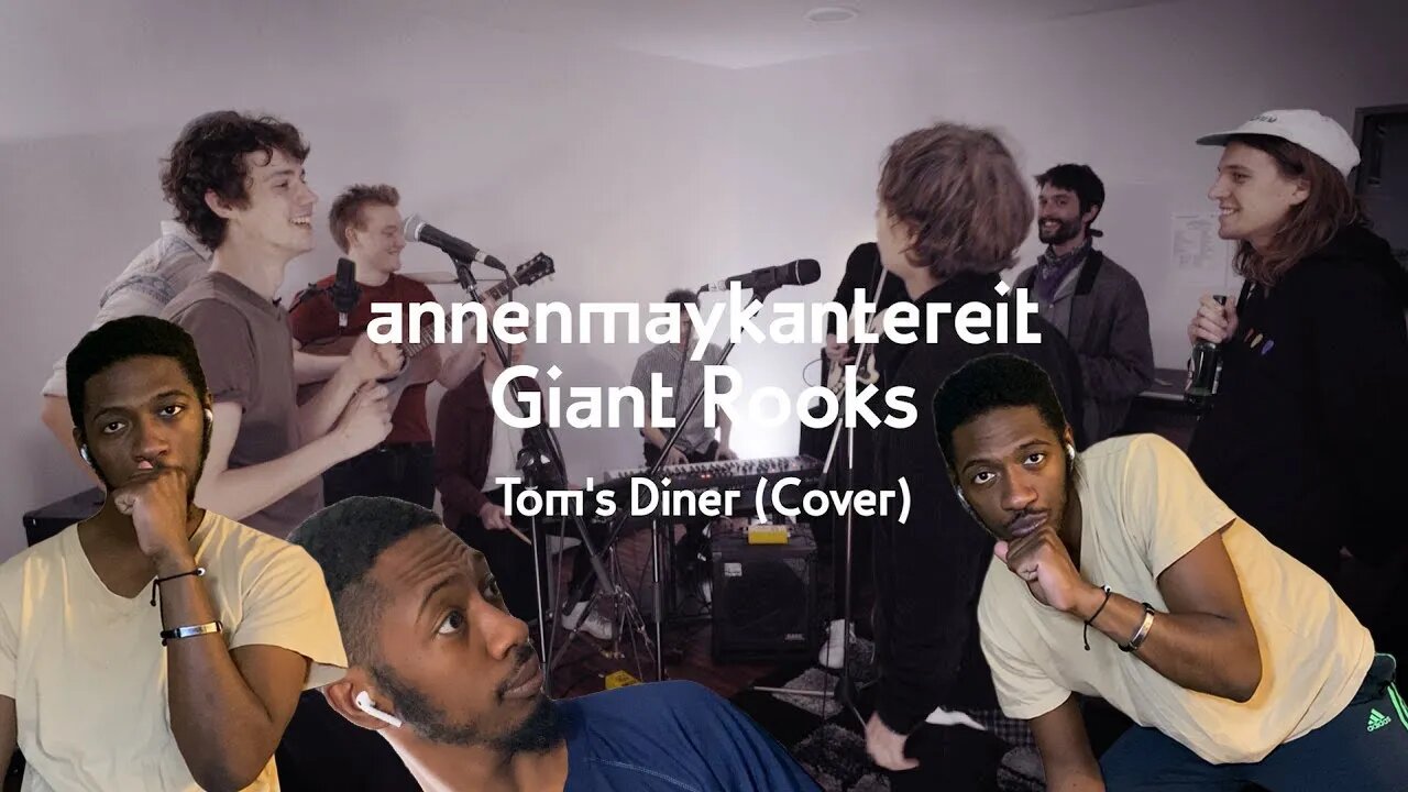 HE'S WHITE!? | Tom's Diner (Cover) - AnnenMayKantereit x Giant Rooks | Reaction