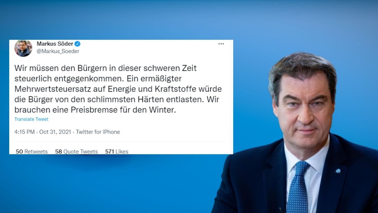 Lächerlich! Markus Söder glaubt wirklich die Menschen nehmen ihm das ab!