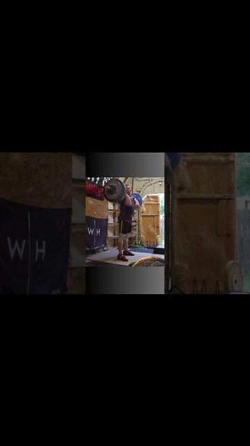 125 kg / 275 lb - Push Press - Weightlifting Training