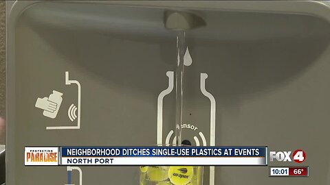 North Port man pushes community to ditch single use plastic