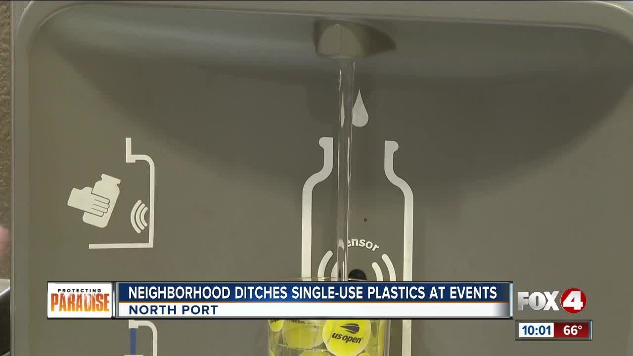 North Port man pushes community to ditch single use plastic