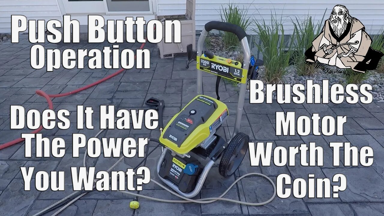 Ryobi 2300 PSI 1.2 GPM Electric Brushless Pressure Washer Review Model # RY142300