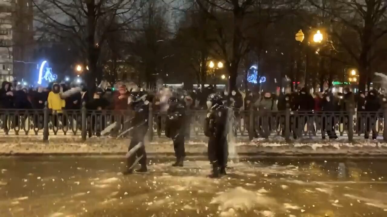 Anti lockdown demonstration