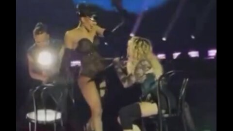 Madonna crashes ON STAGE during a performance in Seattle